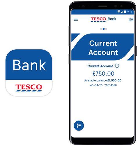 Cell Phone App Logo - Mobile Banking App - Tesco Bank