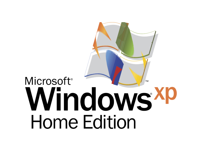 Windows XP Home Edition Logo - Microsoft Windows XP Home Edition Logo PNG Transparent & SVG Vector