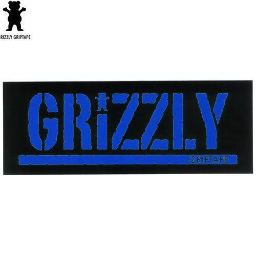 Grizzly Skateboard Logo - Skateboard Shop Sunabe: Skateboard GRIZZLY sticker skateboard ...
