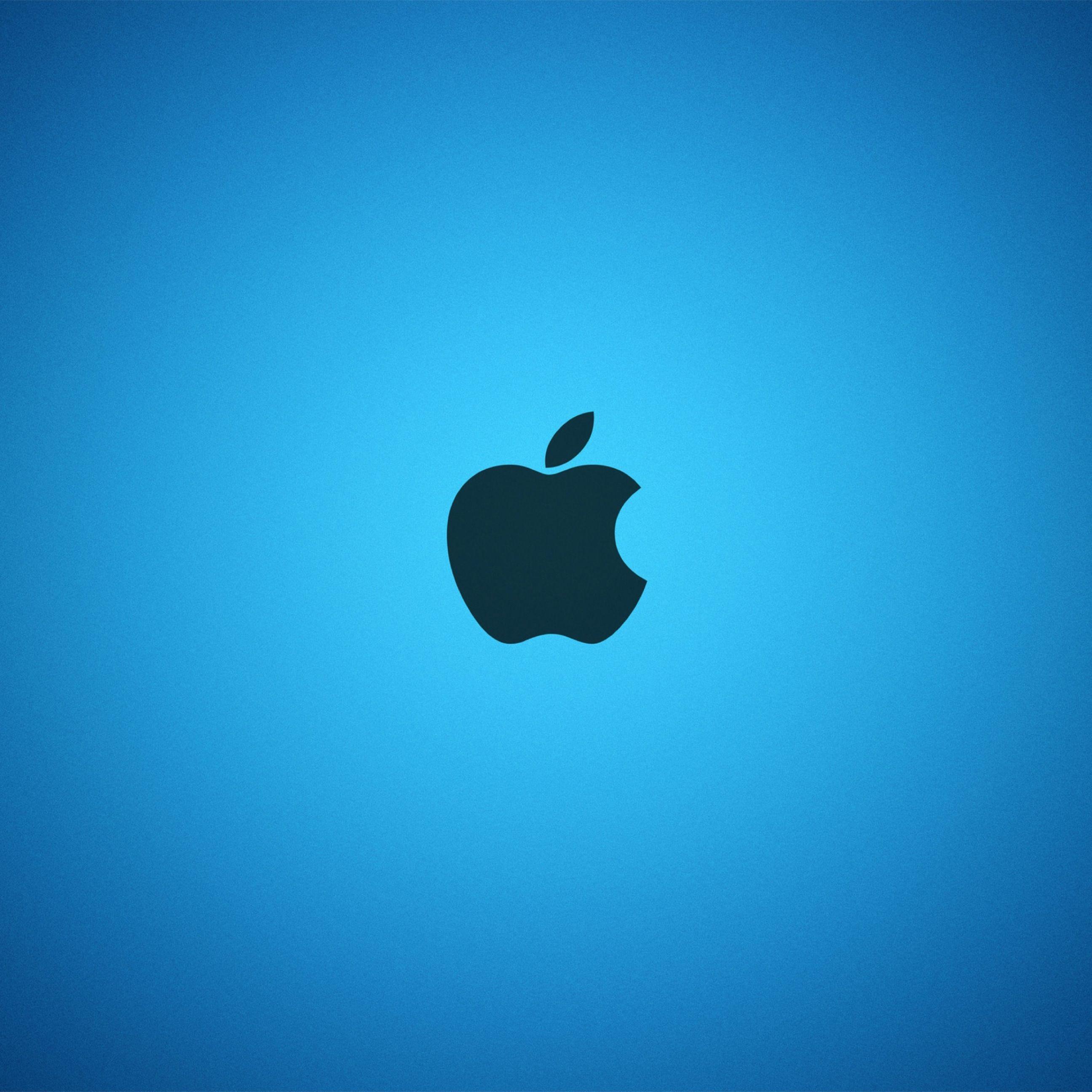 Blueand White Apple Logo - Apple logo blue | wallpaper.sc iPhone6sPlus
