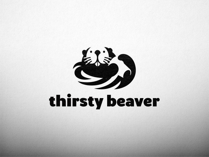 Beaver Logo - Thirsty Beaver