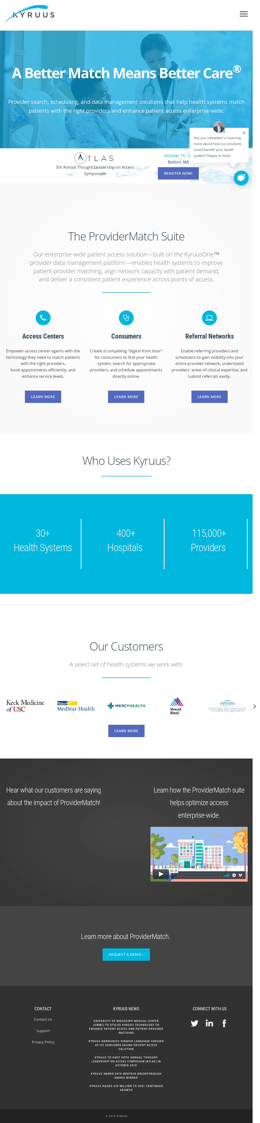 Kyruus Logo - Kyruus Competitors, Revenue and Employees Company Profile