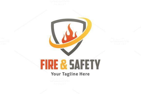 Safety Logo - Fire & Safety Logo by Martin-Jamez on Creative Market | fire ...