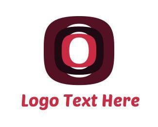 Red Letter O Logo - Letter O Logos | The #1 Logo Maker | BrandCrowd