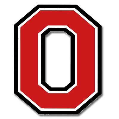 That Has a Red O Logo - Ohio State Block O Logo | Silhouette Ideas | Ohio state buckeyes ...