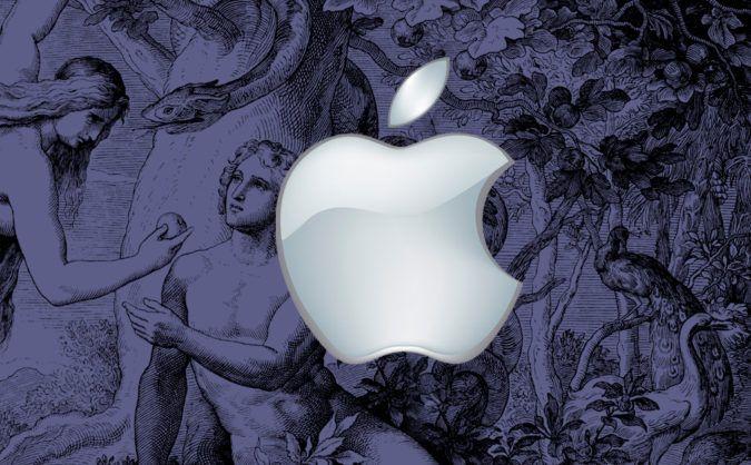 Blueand White Apple Logo - What Does The Apple Logo Mean?