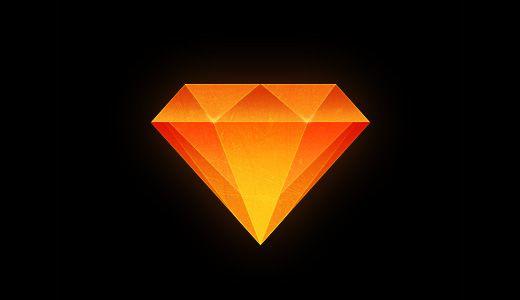 Orange Diamond Logo - 20+ Remarkable Diamond Logo Ideas - GraphicsBeam
