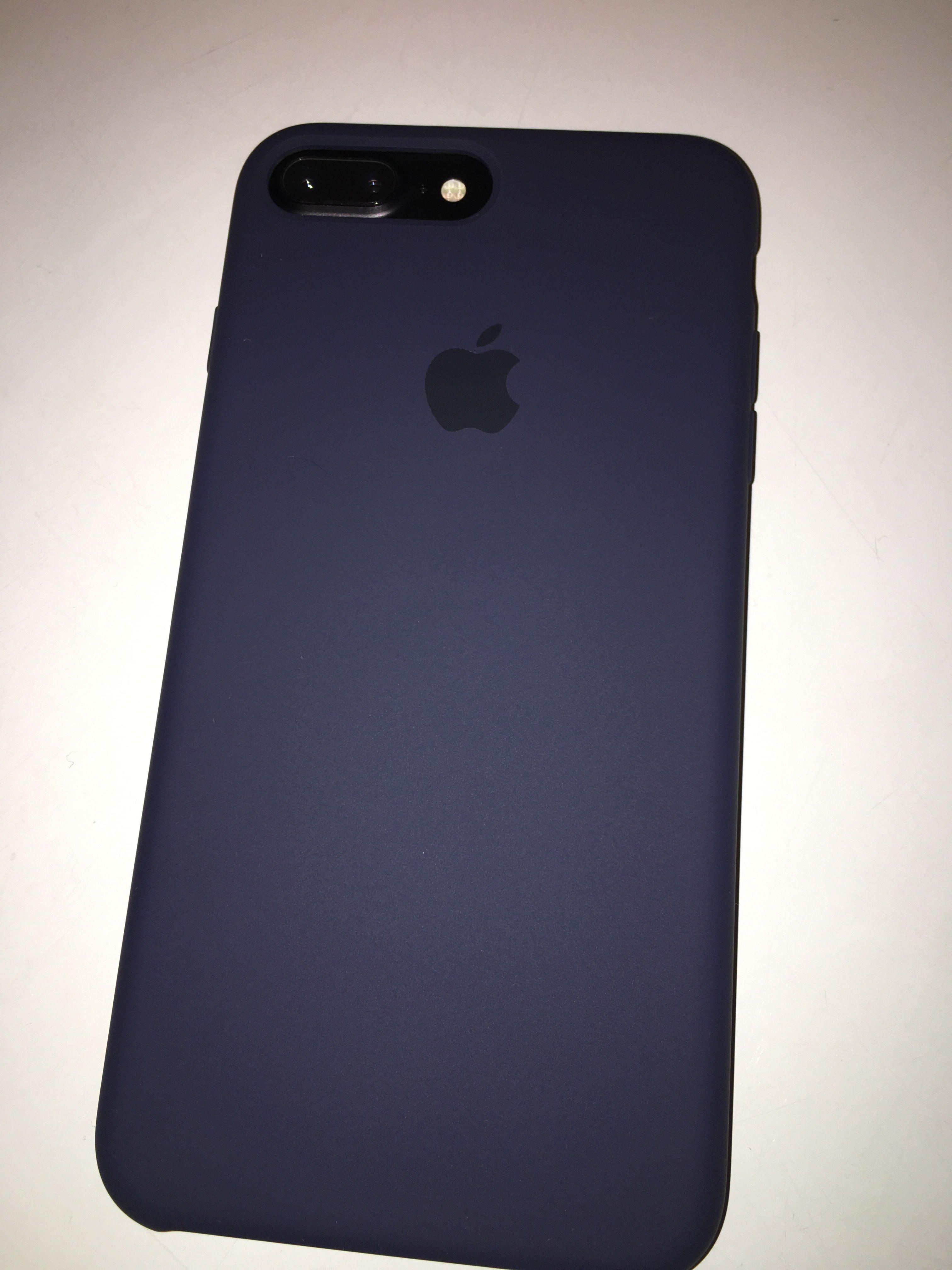 Blueand White Apple Logo - Should i go with the white apple silicone case over the black for my