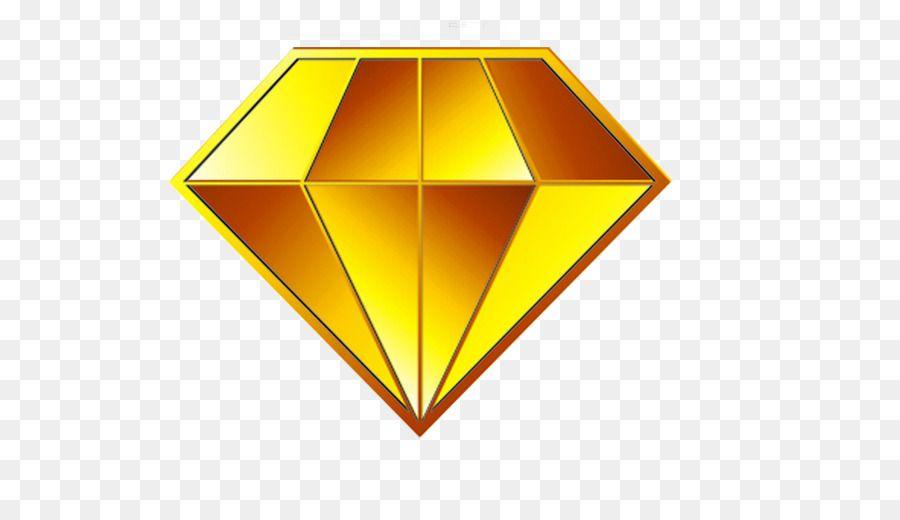 Orange Diamond Logo - Many Bricks Breaker Diamond Logo Gold - Gold Diamond png download ...