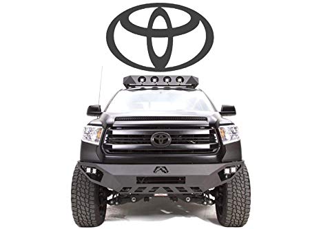 2018 Toyota Logo - Compatible withMatte Black Toyota Logo Grill Vinyl Decal Insert for ...