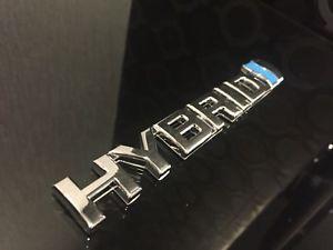 2018 Toyota Logo - 2018 Hybrid (METAL) Toyota Badge Emblem 3D ABS Logo Car