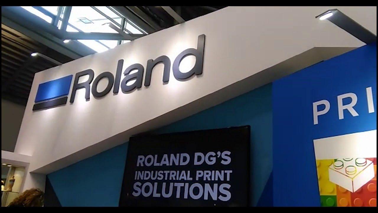 Roland DG Logo - Roland DG en InPrint 2017: Imprime donde quieras - YouTube
