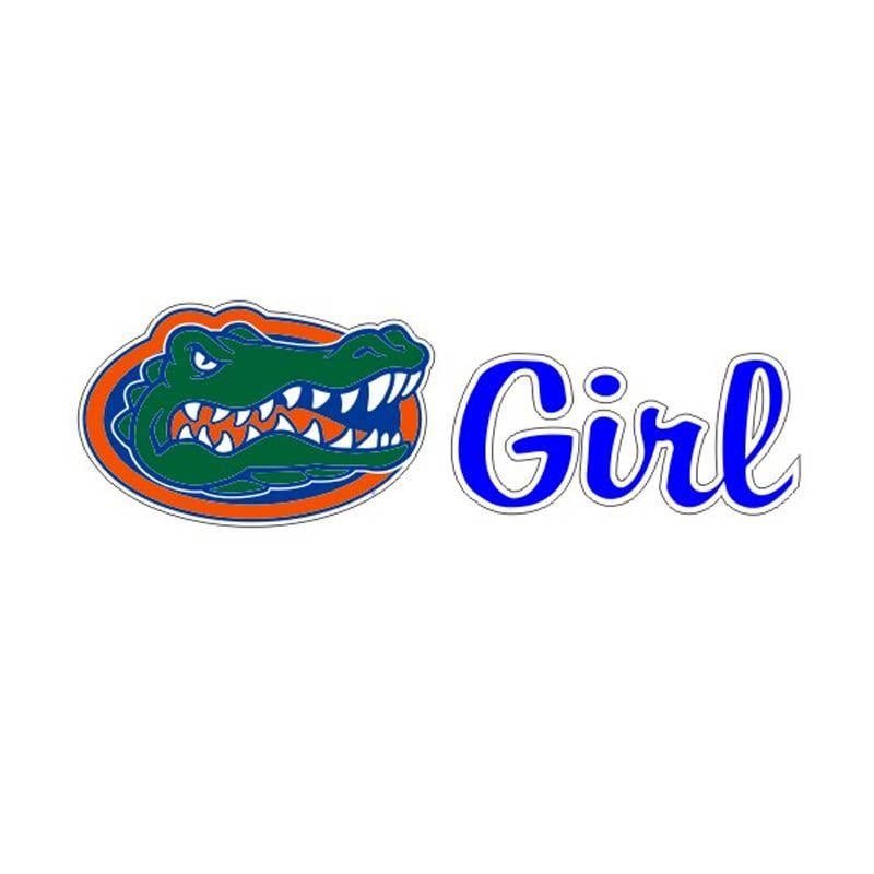 Gator Girl Logo - Florida Gators Gator Girl Decal at Sport Seasons