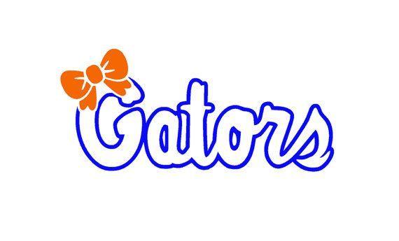 Gator Girl Logo - University of Florida Gators Girl decal by PaZaBri on Etsy | It's ...