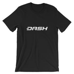 Dash White Logo - Dash T-shirt | White logo – CryptoShirt.io