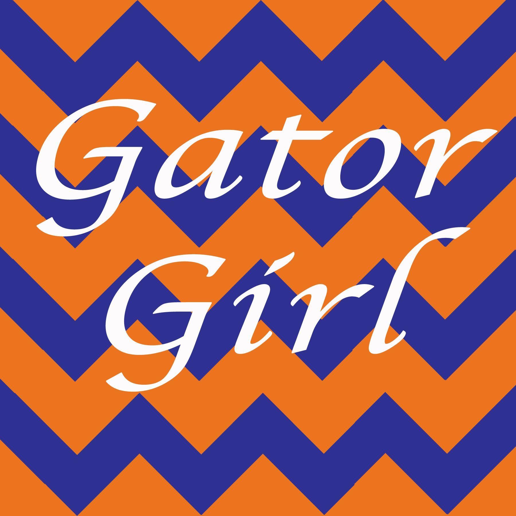 Gator Girl Logo - Go Gators <3 | Amore, Vita e Cioccolato (Love, life and chocolate)