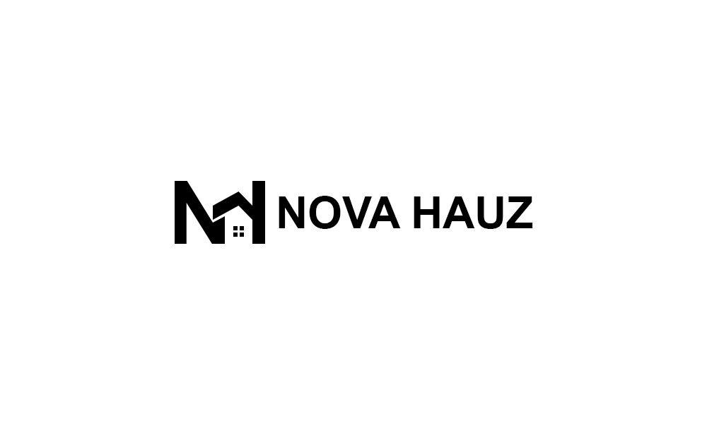 Dash White Logo - Serious, Modern, Real Estate Logo Design for NOVA HAUZ
