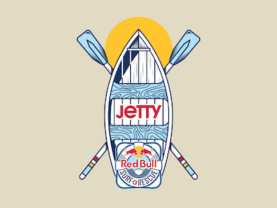 Surf Red Logo - Jetty x Red Bull Surf & Rescue
