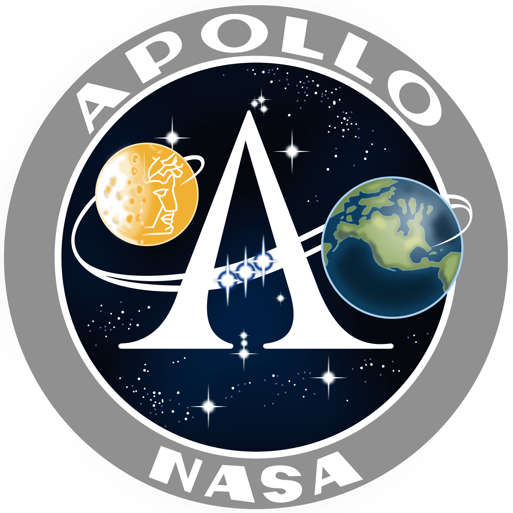 NASA Scientific Visual Services Logo - Apollo program