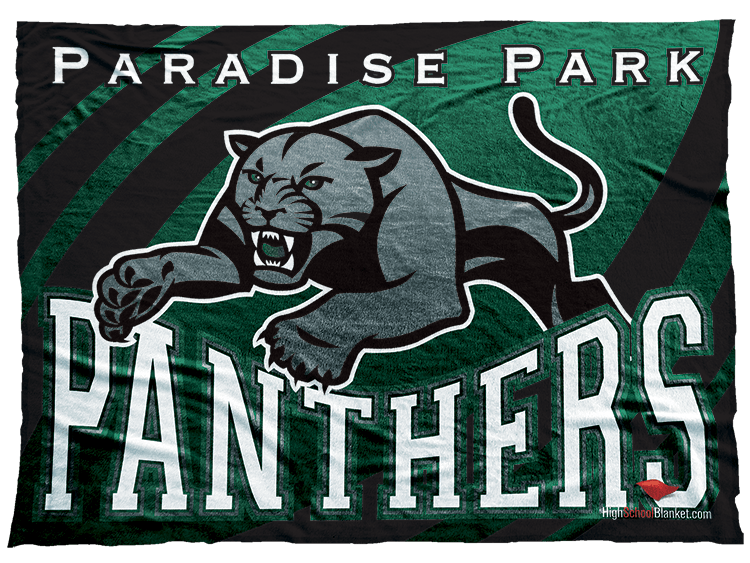 Paradise Panthers Logo - Paradise - GroupRateIt Blankets