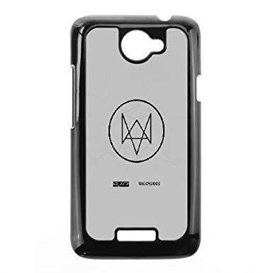 Gray Phone Logo - HTC One X Cell Phone Case Black watchdog gray logo game LSO7868338
