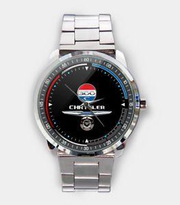 New Chrysler Logo - New Chrysler 300c Logo Custom Stainless Steel Metal Watch