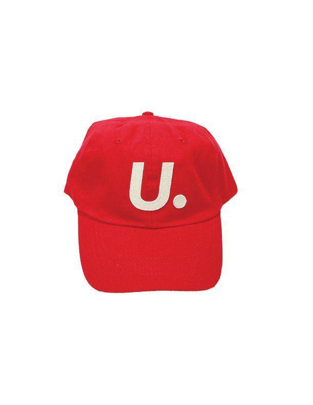 Red U Logo - UNFTNT — U. Team Logo Red 6 Panel Cap