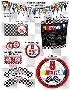 Printable NASCAR Logo - Best Nascar image. Race car birthday, Cars birthday parties