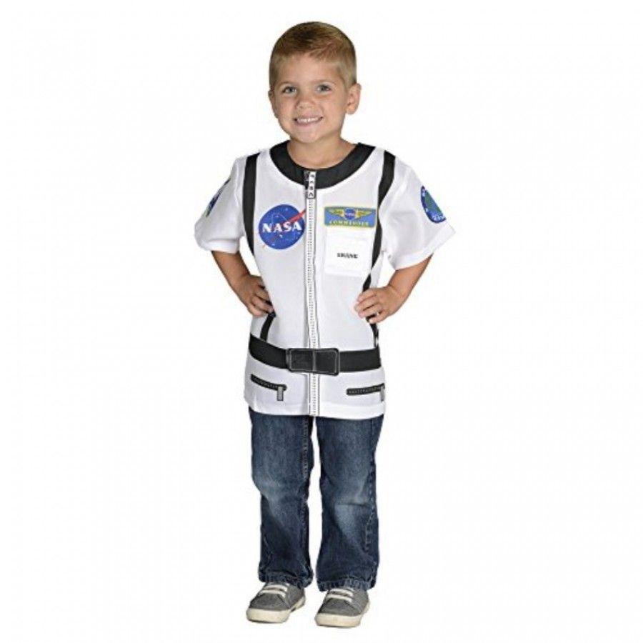 1st NASA Logo - Aeromax My 1st Career Gear Astronaut with NASA logo, White, Easy to ...