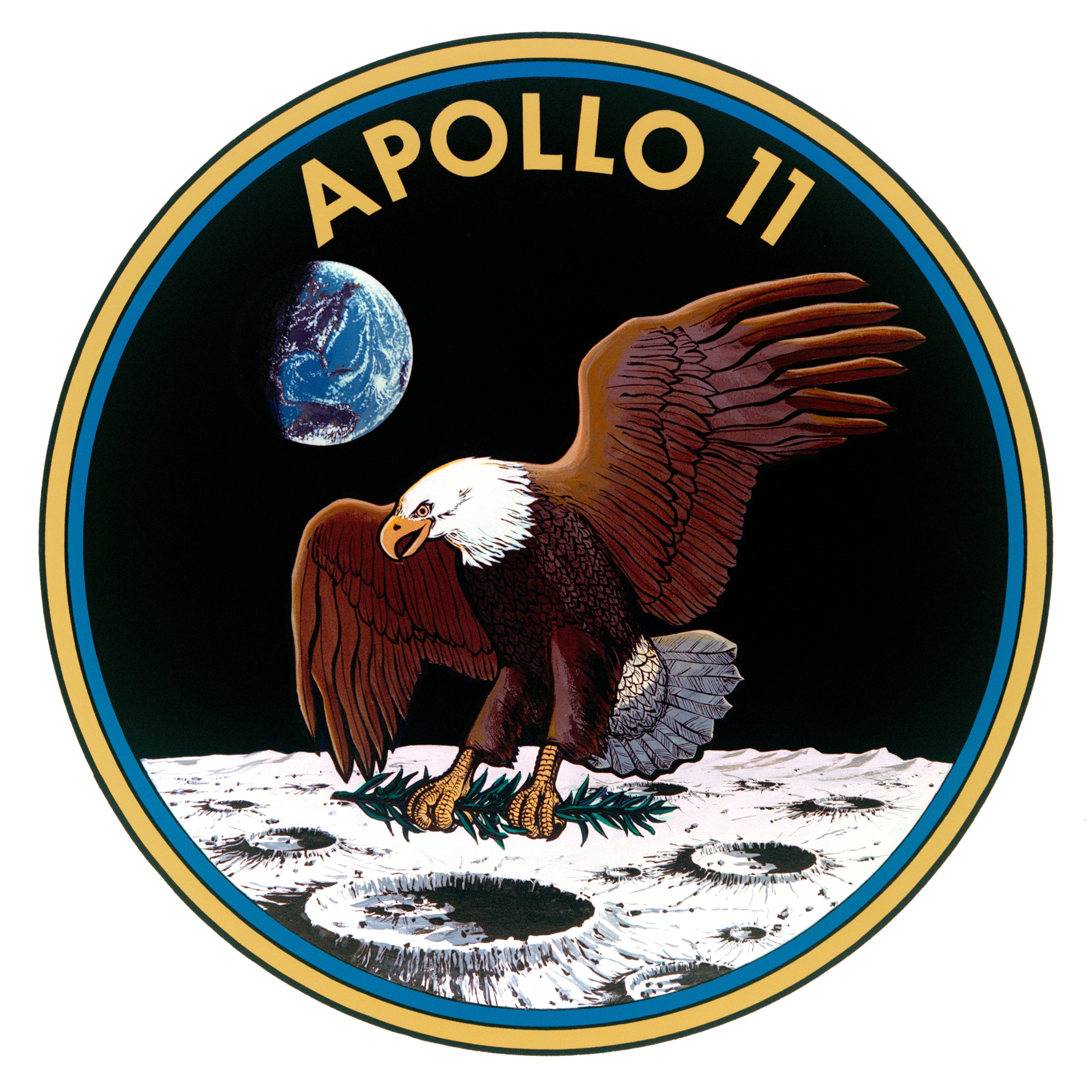 1st NASA Logo - Apollo 11 Mission Overview