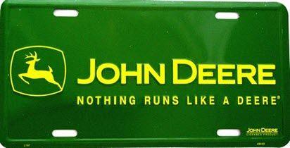 Nothing Runs Like a Deere Logo - JOHN DEERE NOTHING RUNS LIKE A DEERE GREEN - Dixie Souvenirs