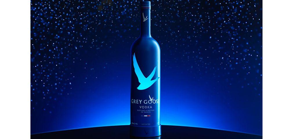 New Grey Goose Logo - Bar News. Grey Goose Lights Up Clubs With New Bottle To Table