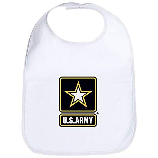 Cute HP Logo - CafePress.S. Army: U.S. Army Star Logo Baby Bib