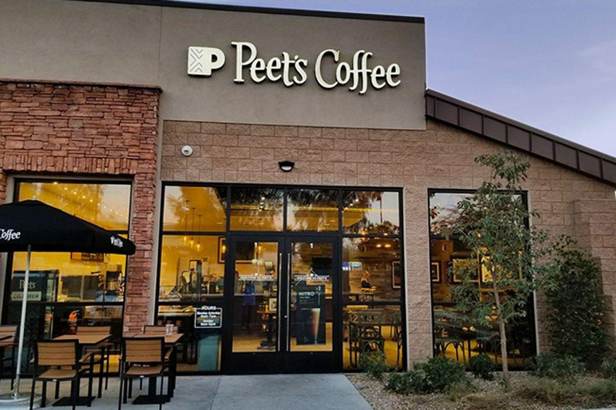 Peet's Coffee New Logo - The First Las Vegas Peet's Coffee Cafe Debuts - Eater Vegas