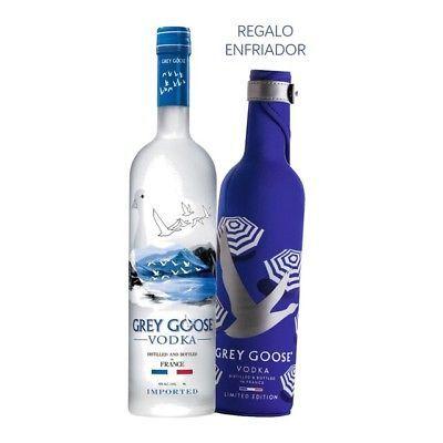 New Grey Goose Logo - GREY GOOSE NEOPRENE Bottle Coolie Coozie Koozie Cover Vodka *Brand ...