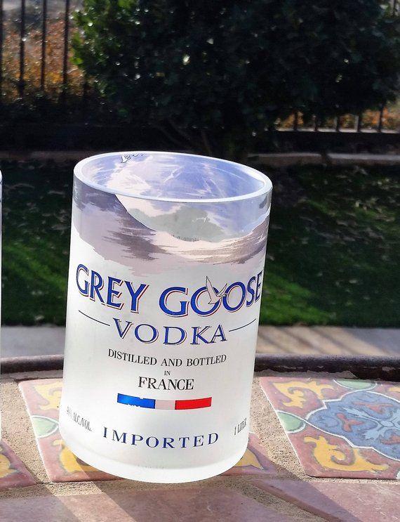 New Grey Goose Logo - Grey Goose Vodka Glass Highball//Tumbler with Logo New Unique