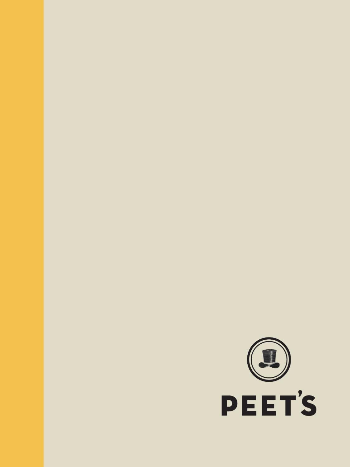 Peet's Coffee New Logo - Peet's Coffee Peet's Coffee Brand Guide | Brand Manual | Coffee ...