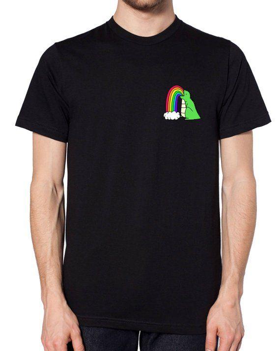 Cute HP Logo - Gay Dinosaur Logo T Shirt Gay Pride Awareness Cute