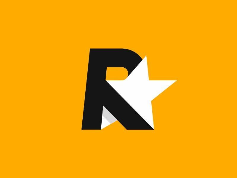 Yellow with and R Star Logo - R star by Sergey Yakovenko | Marks | Stars и Behance