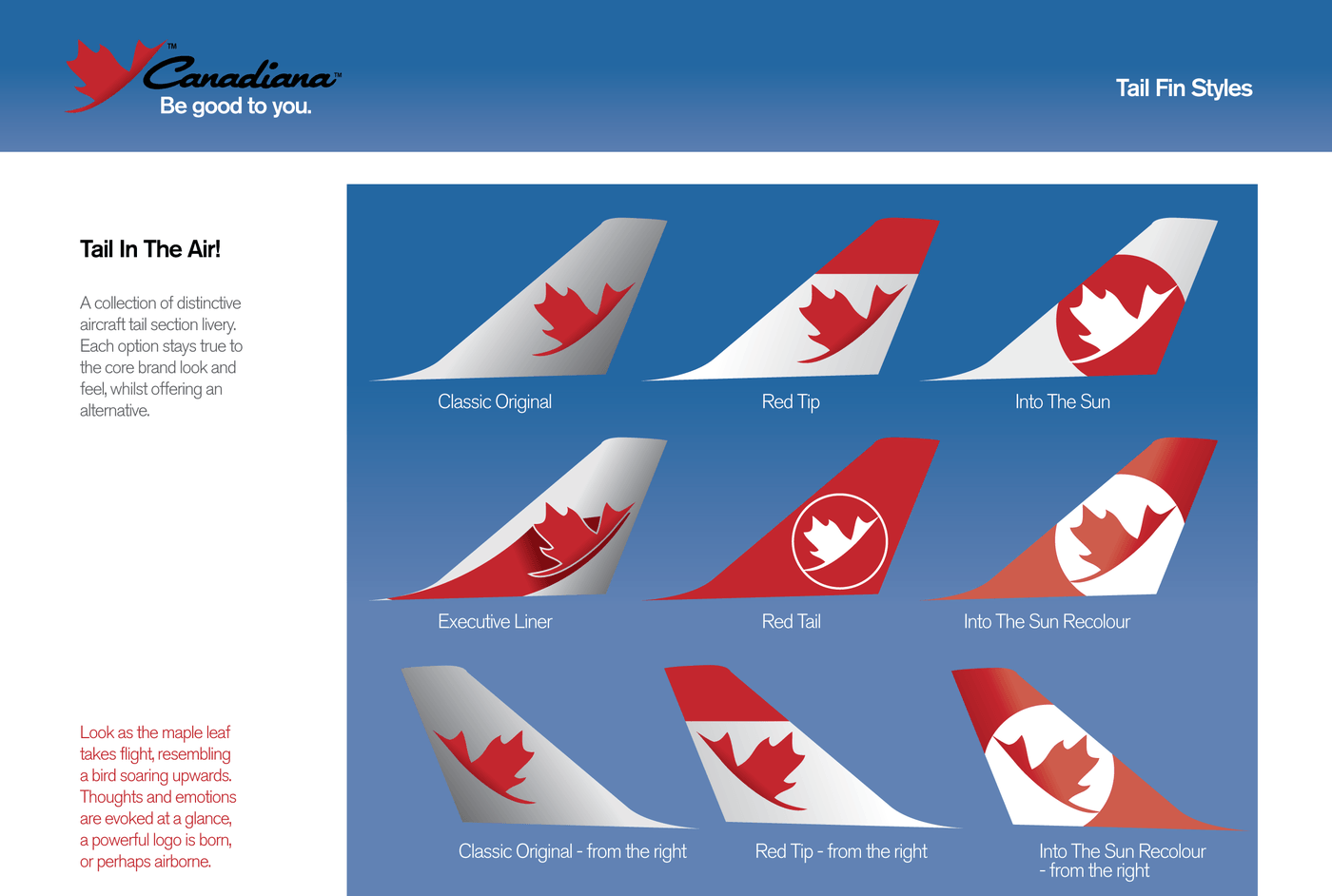 Airline Tail Logo - Airline Livery by Col Blackwood at Coroflot.com