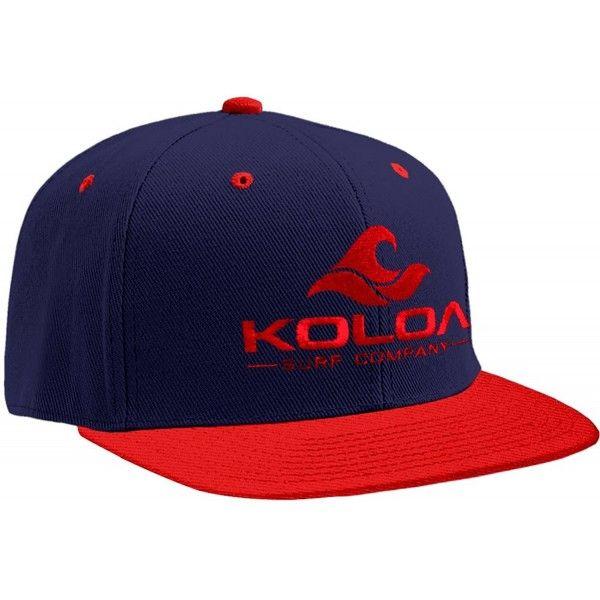 Surf Red Logo - Koloa Surf Classic Snapback Hats with Embroidered Logo in 16 Colors ...