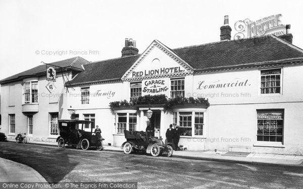 Black Red Lion Hotel Logo - Photo of Petersfield, Red Lion Hotel 1906