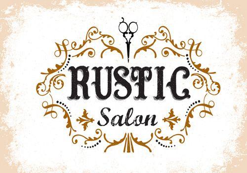 Rustic Salon Logo - ETM Creative – Rustic Salon Logo Design