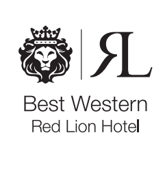 Black Red Lion Hotel Logo - Spire FM