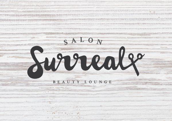 Rustic Salon Logo - Augusta Salon Logo | Branding Tease Hair Salon – Tied & Two