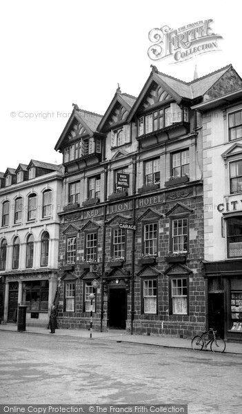 Black Red Lion Hotel Logo - Photo of Truro, The Red Lion Hotel c.1955 - Francis Frith