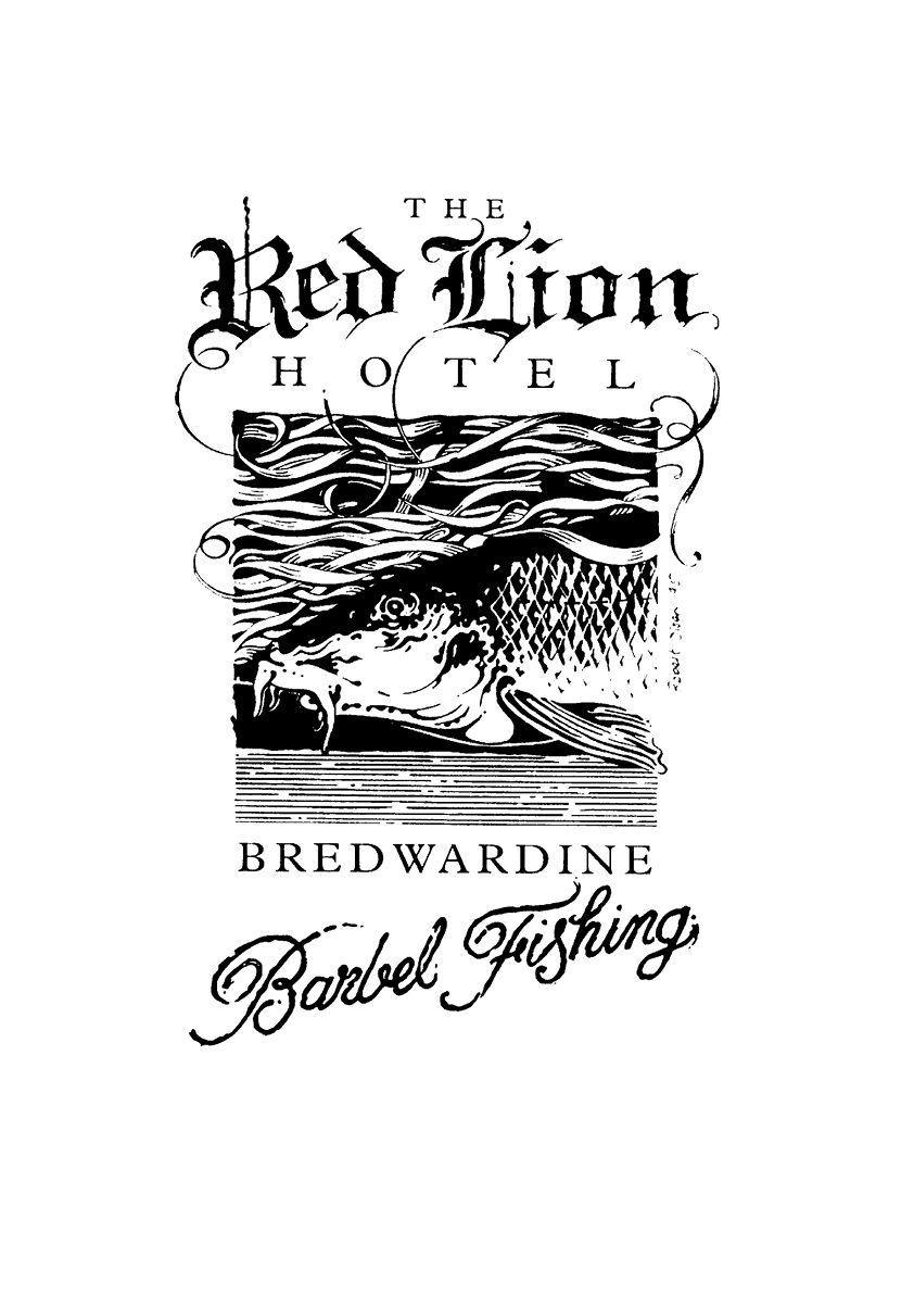 Black Red Lion Hotel Logo - Red Lion Hotel Mono | The Fine Art of Fishing