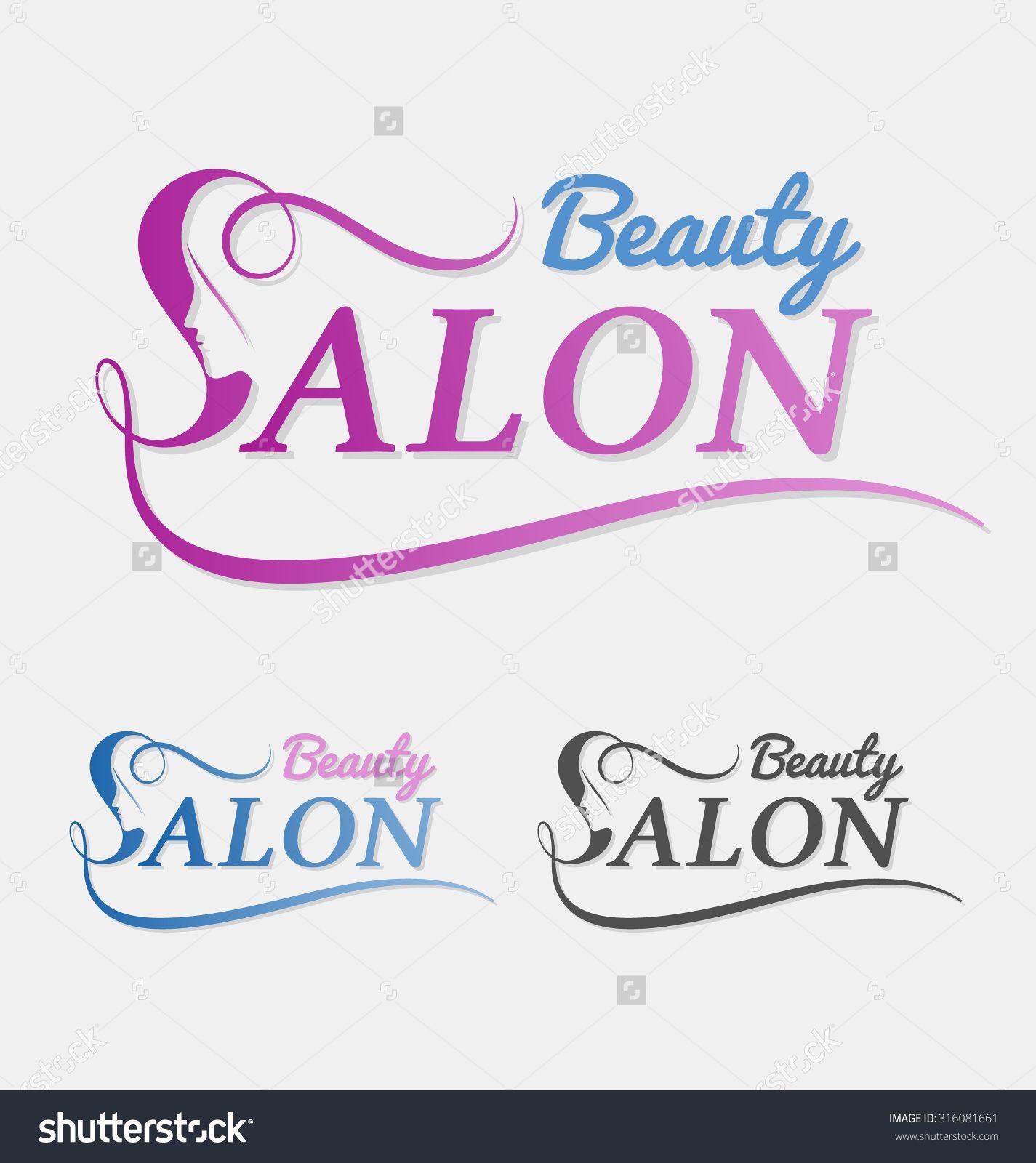 Rustic Salon Logo - Modern Salon Logo Salon Logo Stock Vector, Modern White