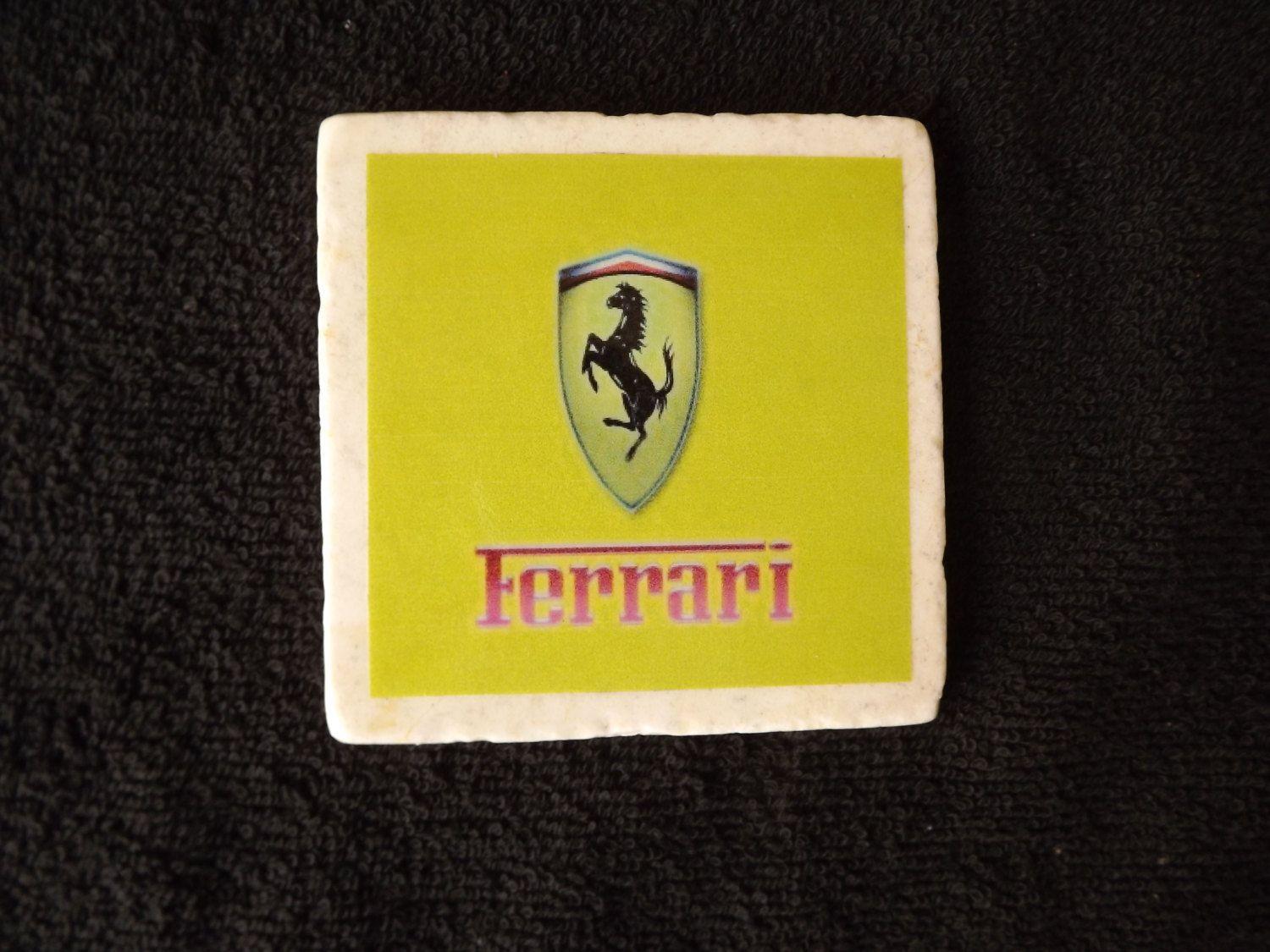 SF Horse Logo - Ferrari Horse Logo Coaster Coaster Ferrari Logo Wedding Favor
