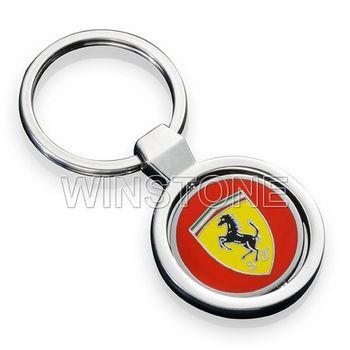 SF Horse Logo - Rotatable Metal Keyrings For Sf Horse Motors Car Brand Car